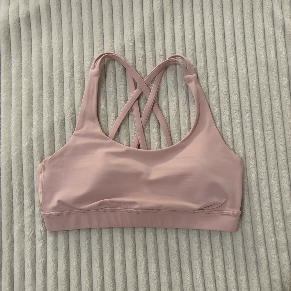 Lululemon Athletica Pink Energy Sports Bra